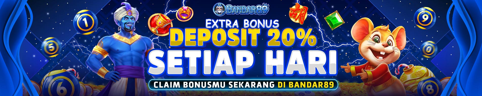 bonus deposit 20% claim setiap hari